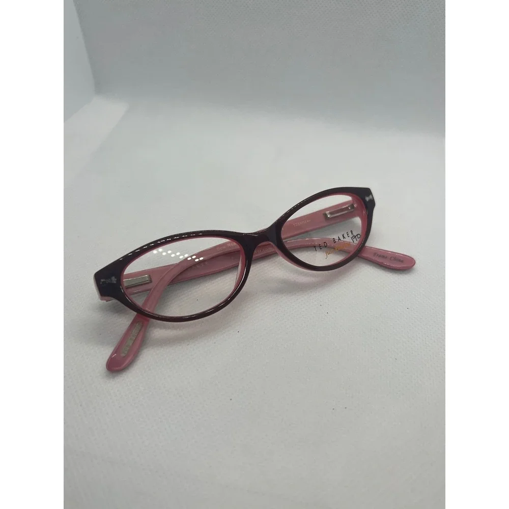 Ted Baker London Kids Bow Road B906 BUR Burgundy Glasses Frames 44/14